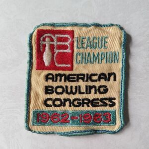 Vintage 1960s American Bowling Congress Patch